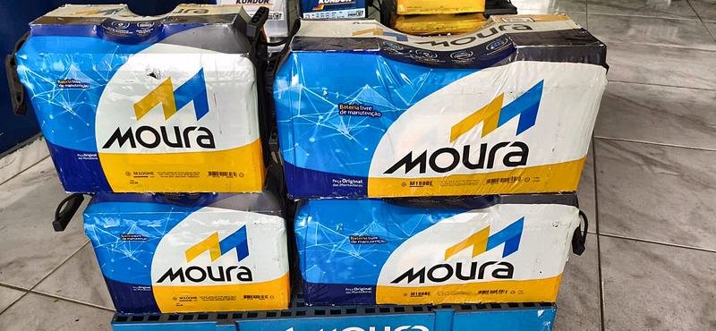 Baterias Moura da linha pesada na Ligue Baterias