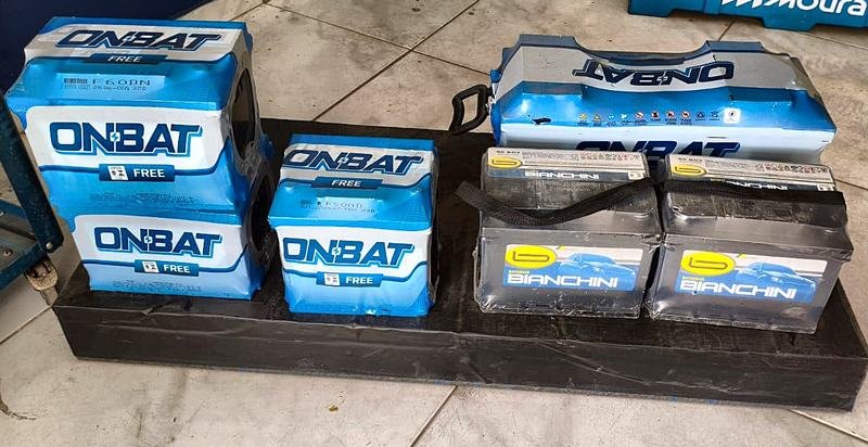 Baterias Onbat 60 Ah em estoque